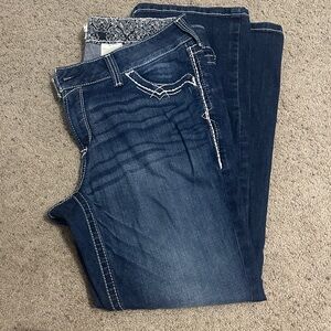 Ariat Women's Dark Blue Boot Cut Jeans